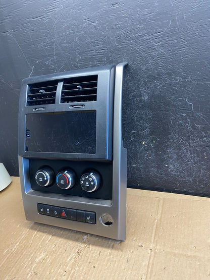 2008 to 2012 Jeep Liberty Dash Climate Temperature Control Radio Bezel AD6843 DG3