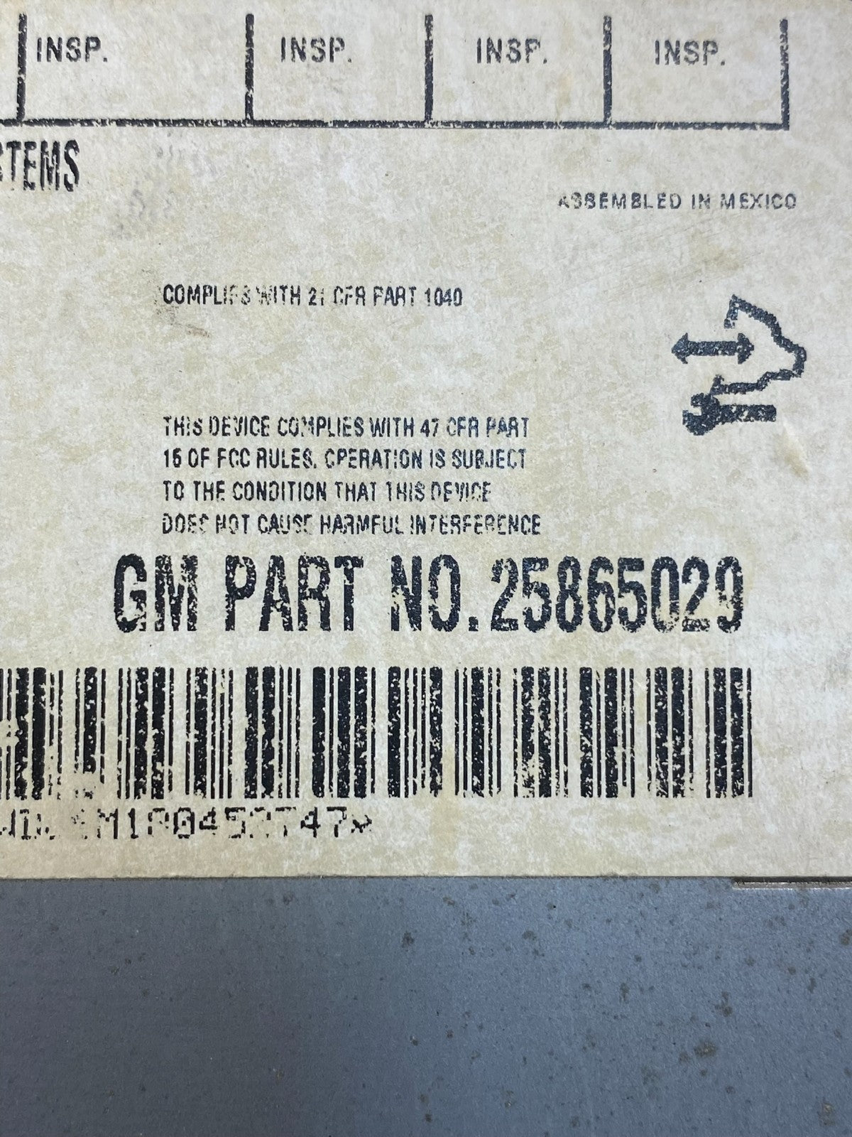 2007 to 2014 GMC Chevy Truck Yukon Silverado AM FM Radio AD6588 DG6
