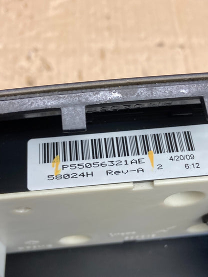 2002 to 2005 Dodge Ram Radio Climate Control Dash Air Vent Bezel Trim AD6840 DG5