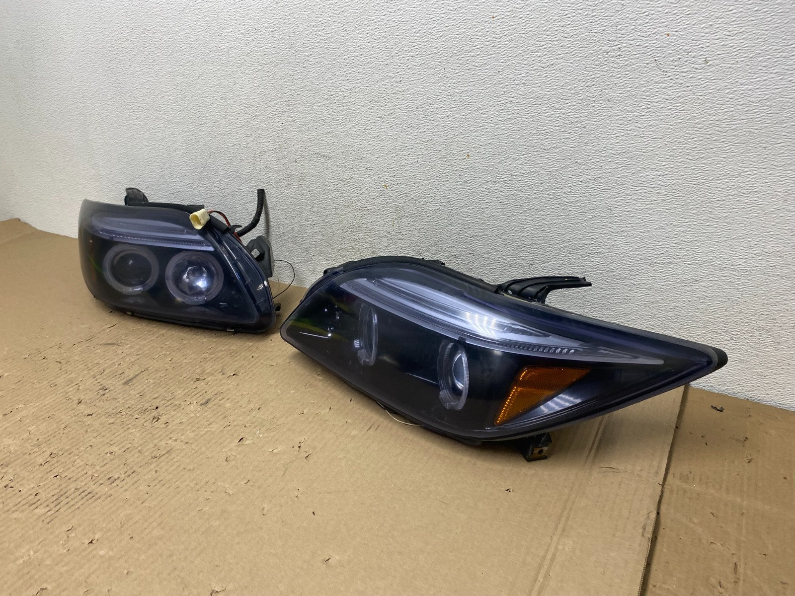 2005 - 2010 Scion Tc Left+Right Set Side Led Projector Headlights AE7124 DW1