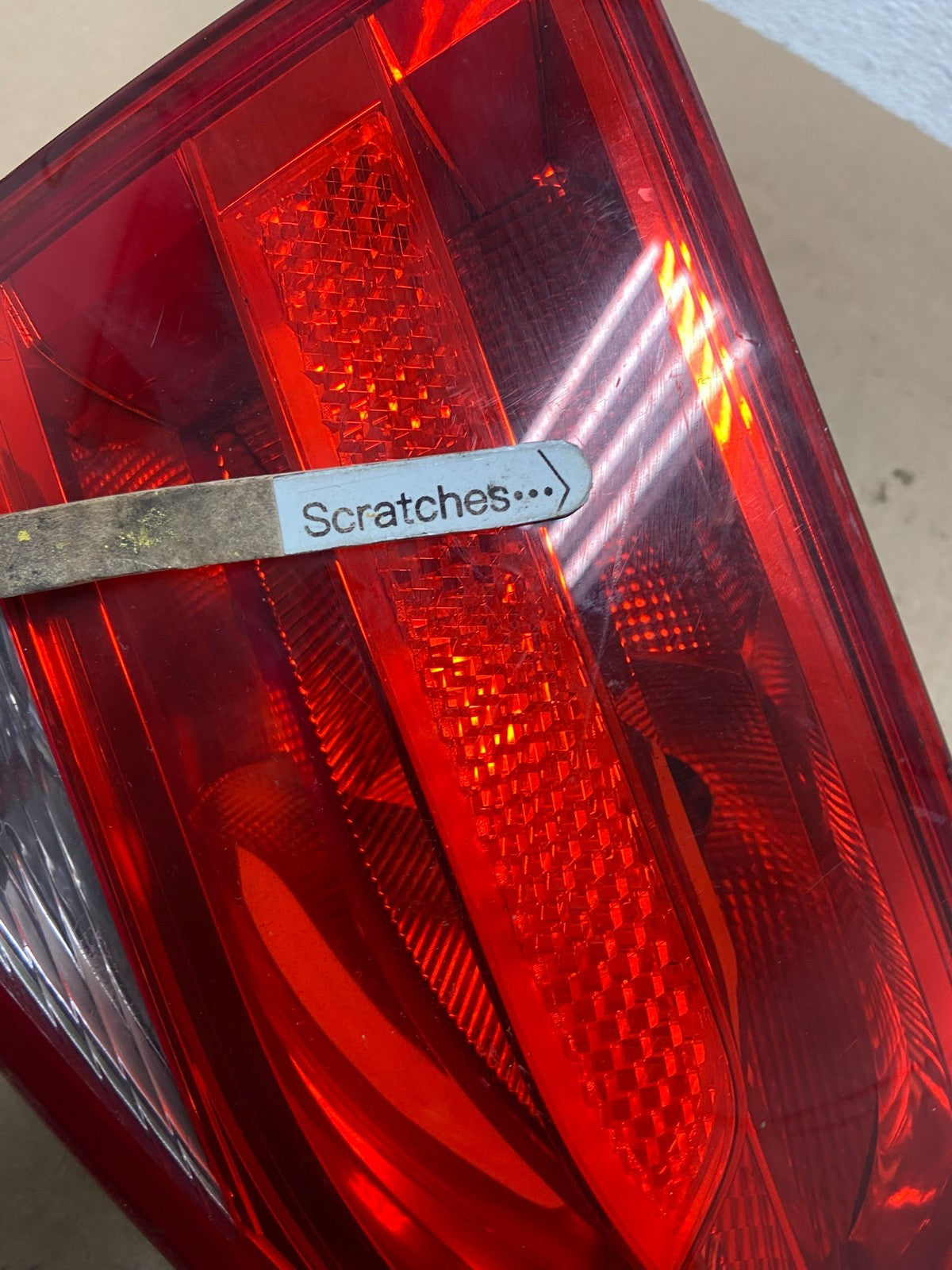 2009 2010 2011 2012 Audi A4 Sedan Left Driver Inner Tail Light AE6009 DW3