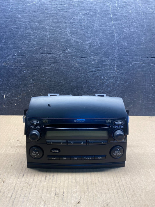 2004 to 2010 Toyota Sienna AM FM CD WMA Mp3 Radio Receiver AH1830 DG0