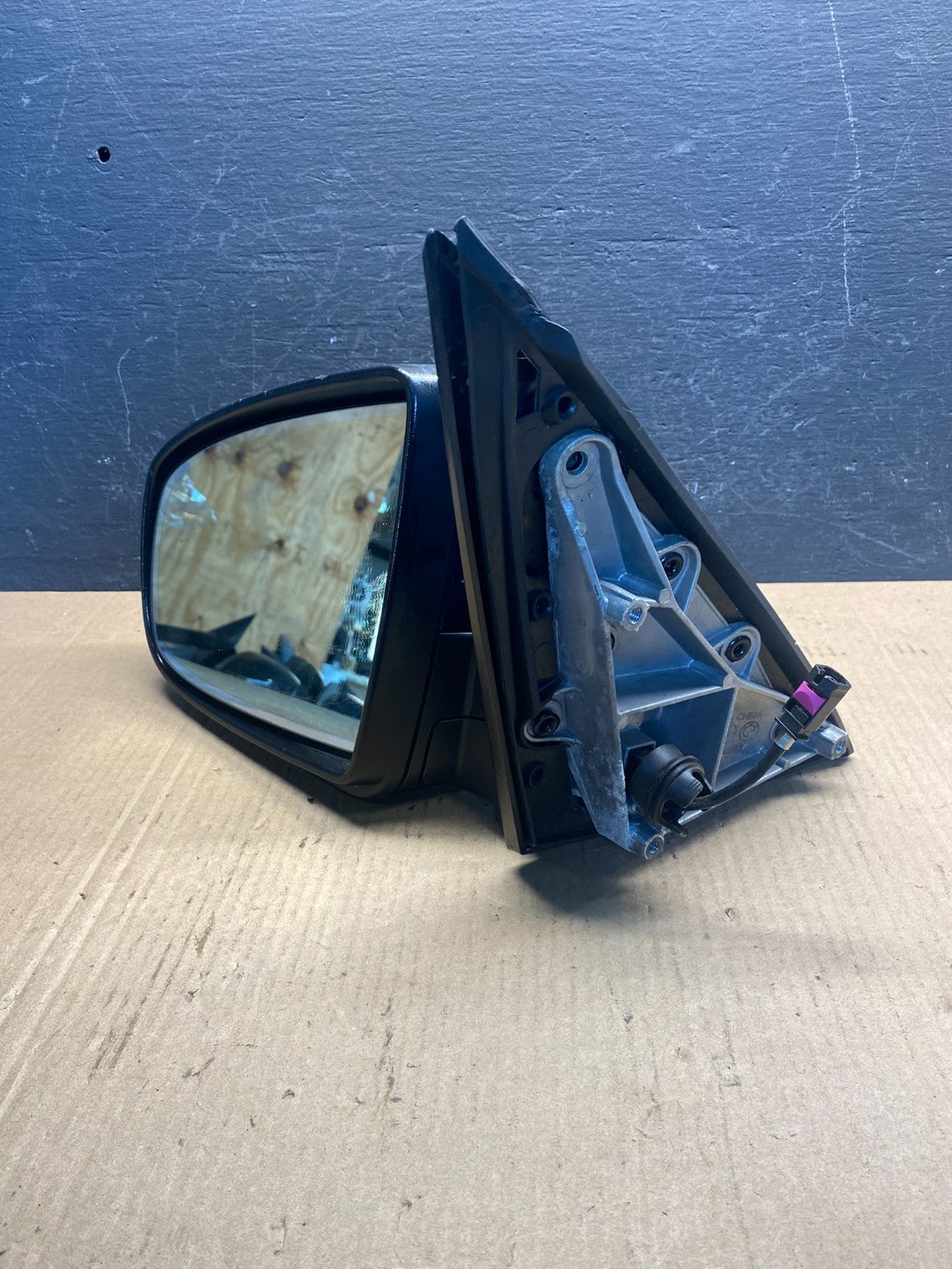2007 to 2013 BMW X5 Left Driver LH View Door W/ Camera Mirror AE6349 DW10