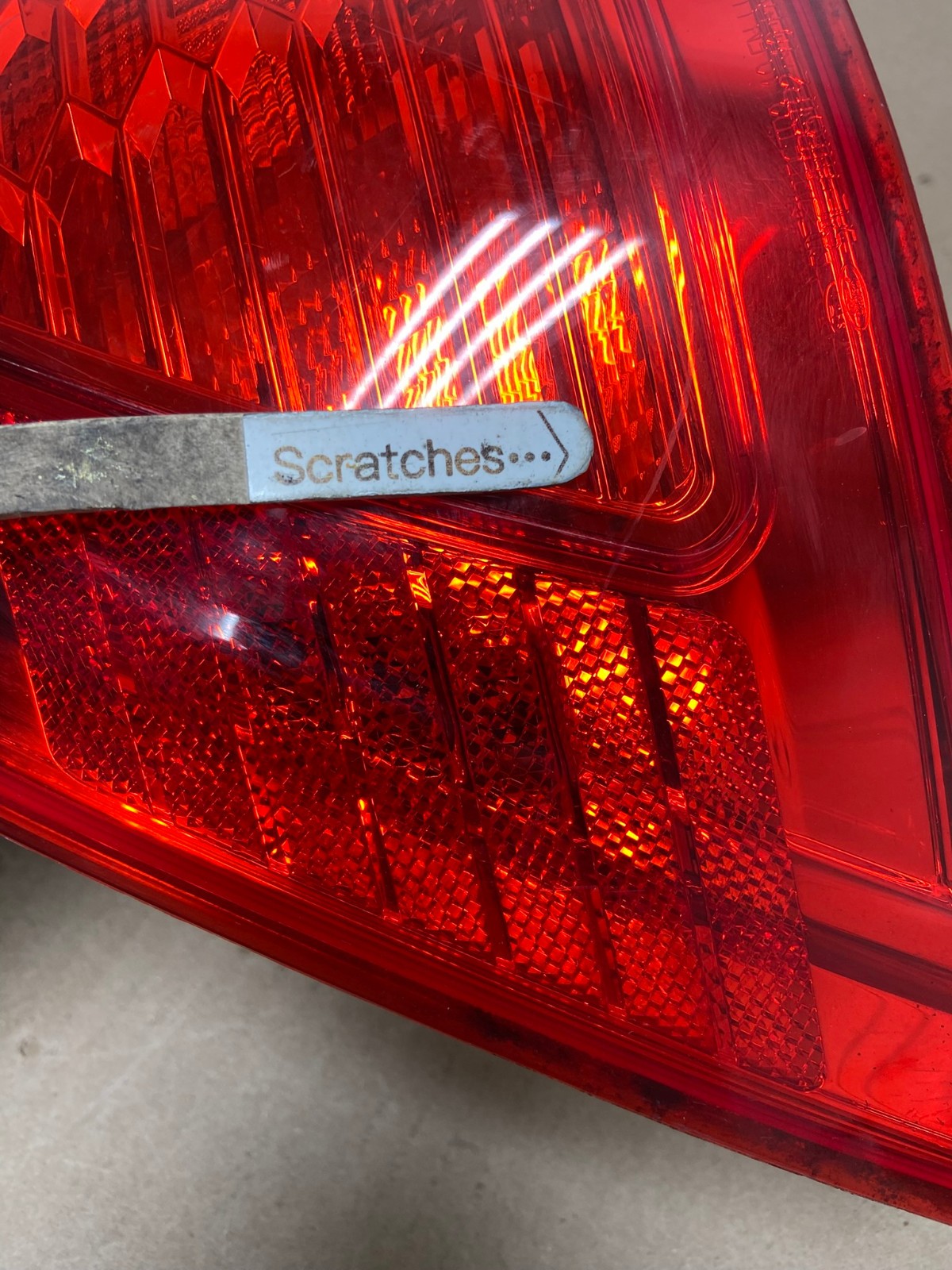 2010 2011 2012 Ford Fusion Left Driver LH Side Tail Light AG6626 LK3