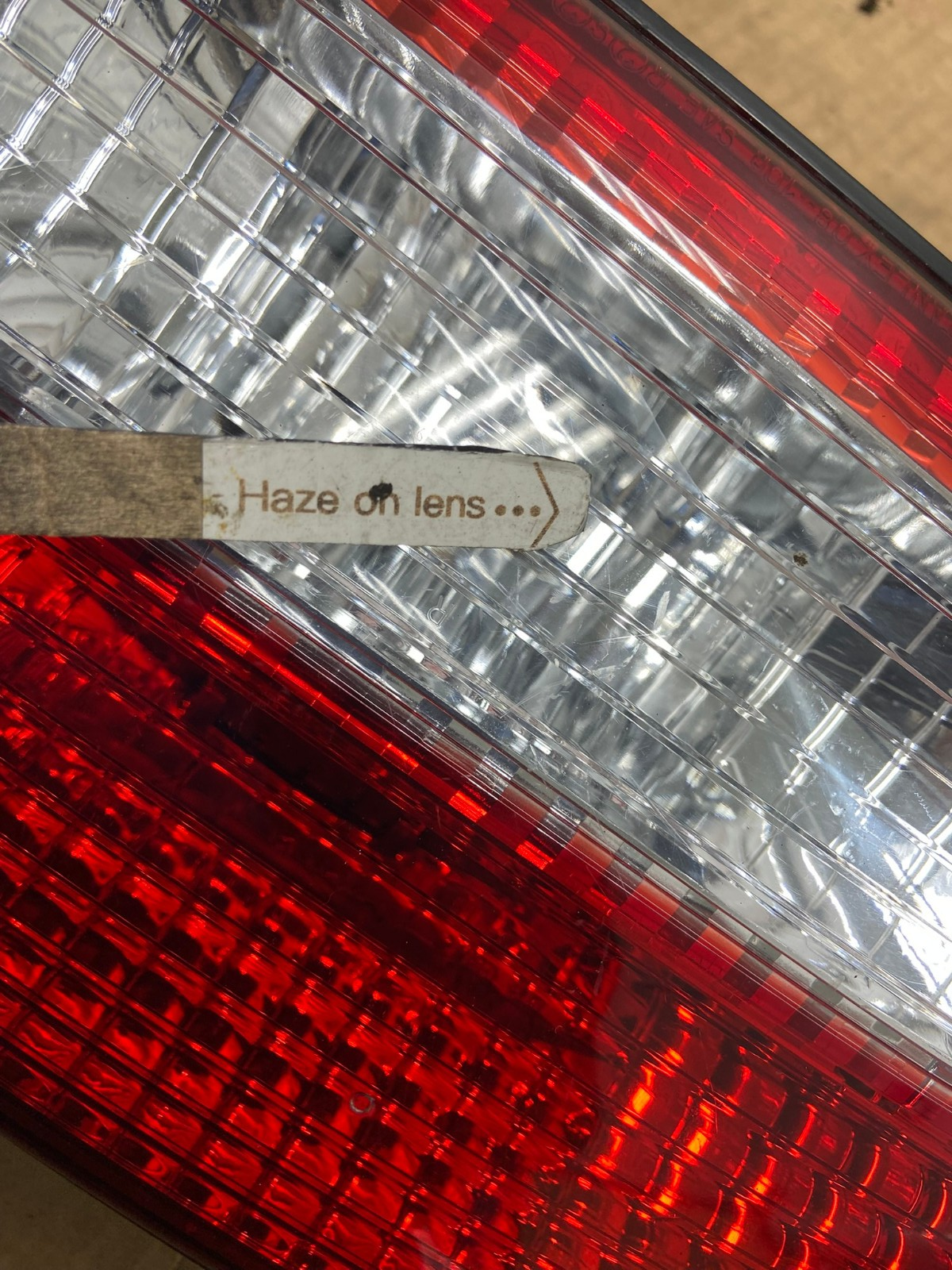 2001 - 2003 Toyota Sienna Right Passenger Rh Side Inner Tail Light AI7954 LK3