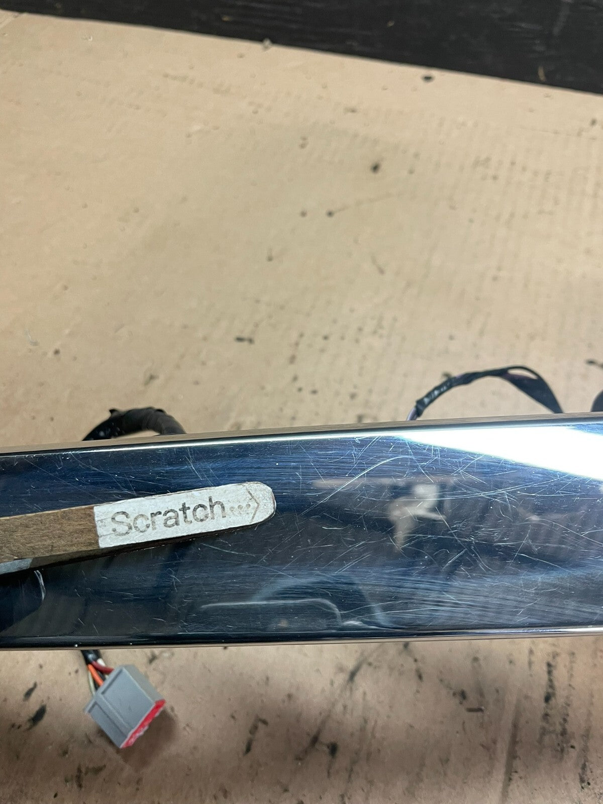 2009 to 2012 Lincoln MKS Trunk Moulding Lid Chrome Trim J3671 DG OEM3