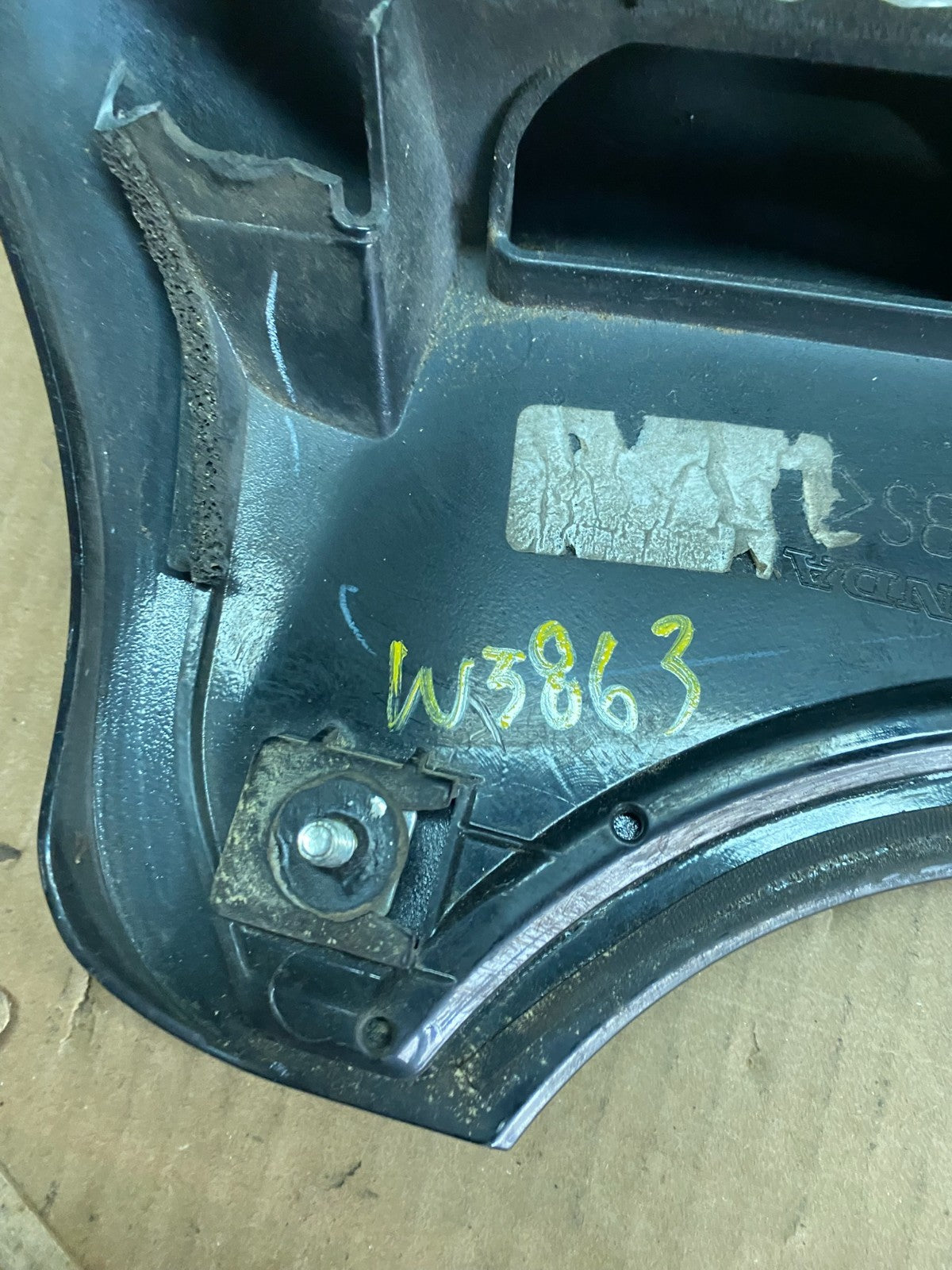 2008 2009 2010 Honda Odyssey Rear Trunk Spoiler Gate Oem W5863 DG16