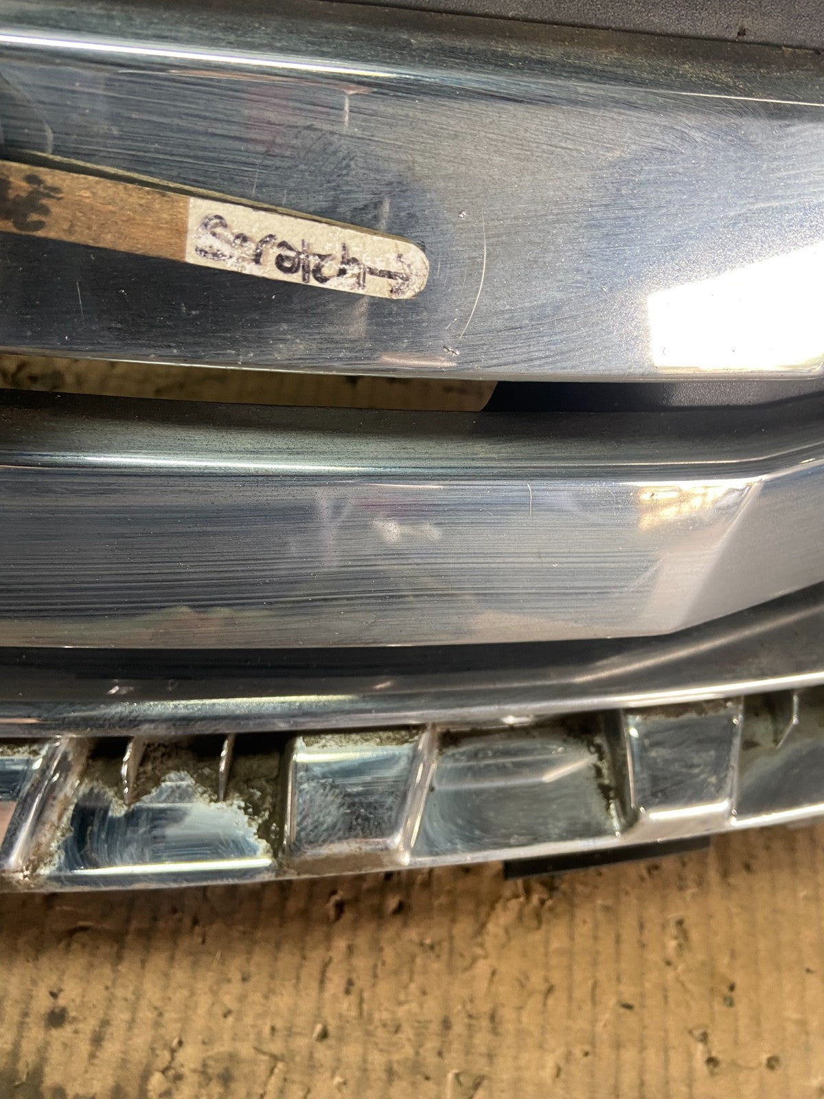 2007 2008 2009 2010 Ford Edge Front Upper Chrome Grill Grille Oem R7203 DG8
