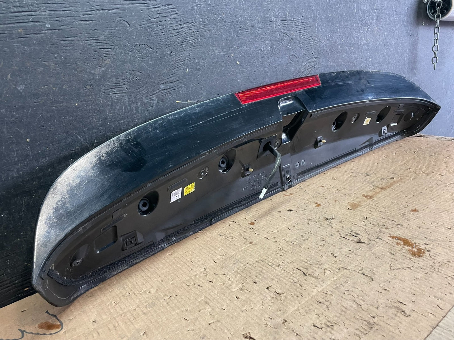 2007 to 2012 Hyundai Veracruz Spoiler Wing Black Oem Y6389 DG8
