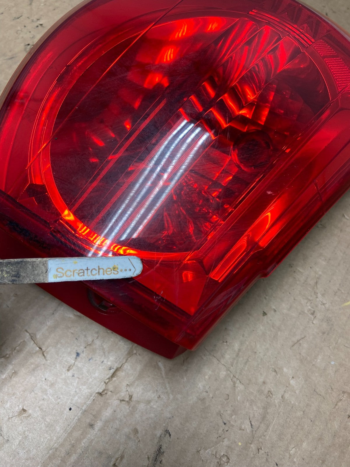 2009 2010 2011 2012 Chevrolet Traverse Left Driver LH Tail Light AI9263 LK3