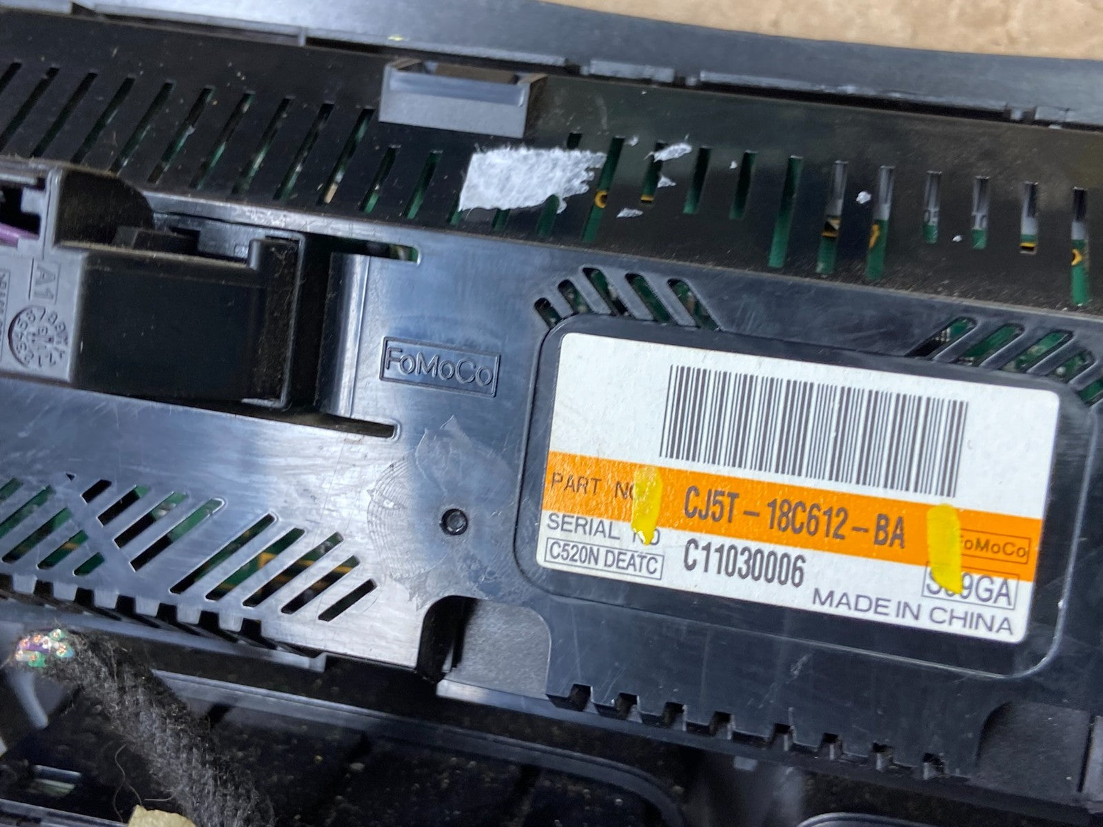 2013 2014 2015 Ford Escape Ac Heater Climate Control Temperature Oem W1745 DG5