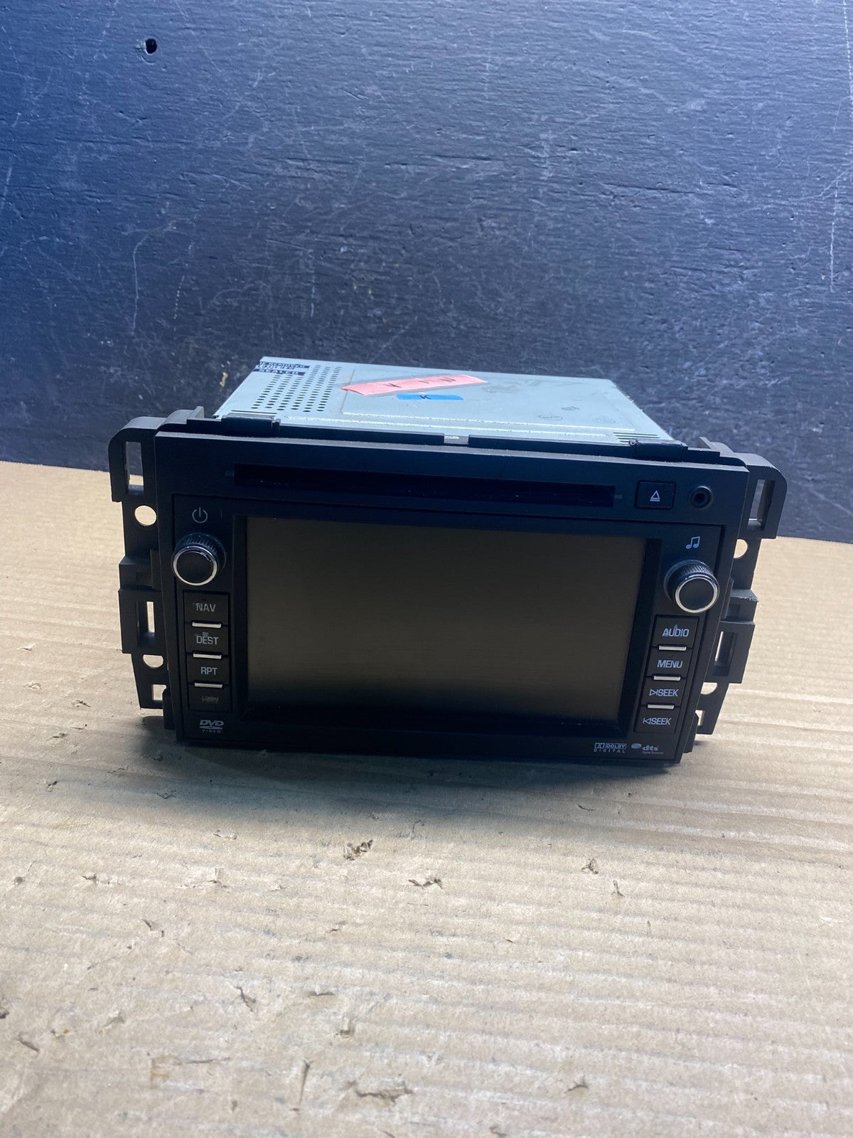 2007 to 2012 GMC Acadia Radio NAV Navigation CD Player Radio AF3881 DW0