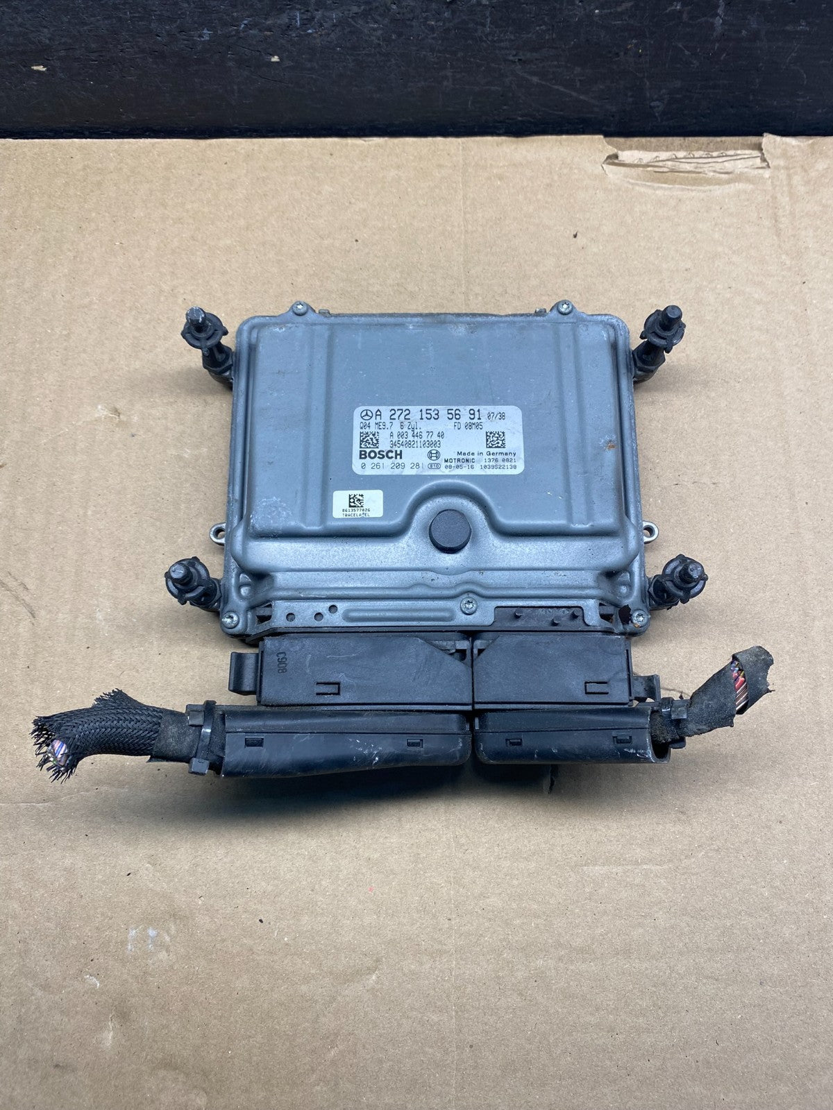 2008 to 2012 Mercedes C300 E350 Engine Computer Module ECM ECU af8945 DG0