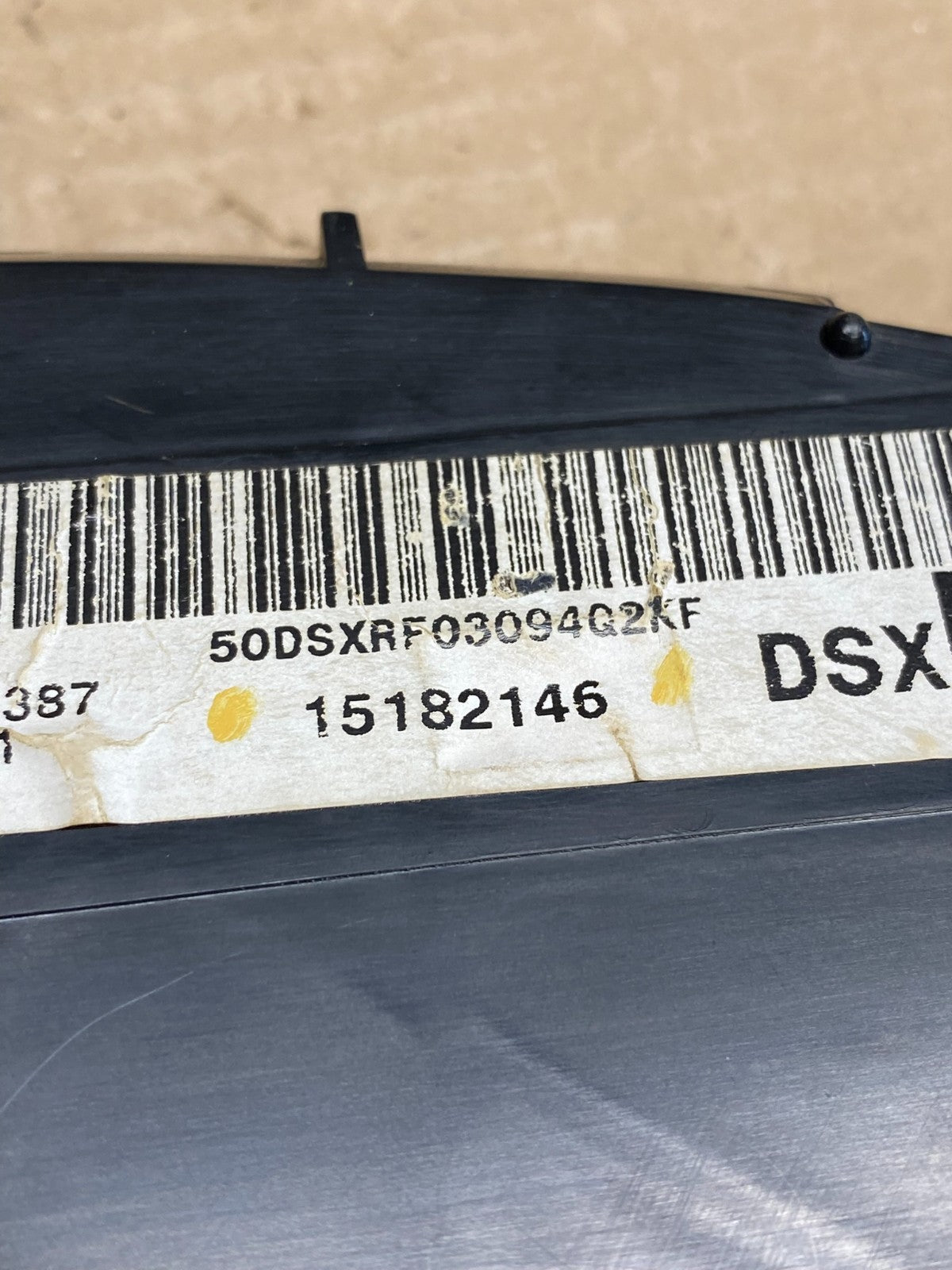 2003 to 2006 Chevrolet Silverado Speedometer Instrument Cluster ag6356 DG7