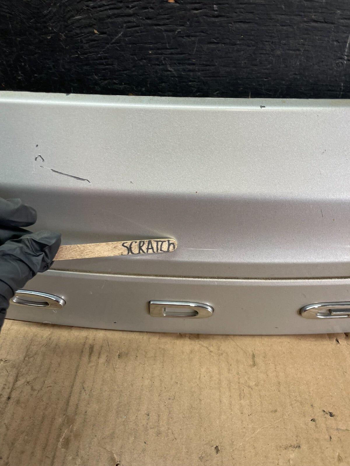2011-2018 Dodge Grand Caravan Rear Tail Gate Trim Molding Panel M6053 DG4