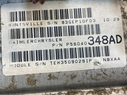 2000 Dodge Dakota 3.9L Engine Computer Module ECM ECU Unit ae2196 DG2