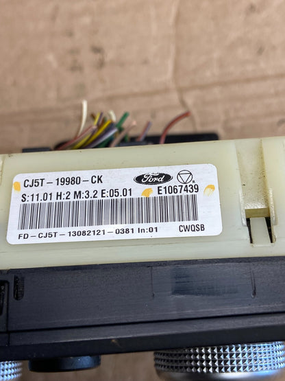 2013 2014 2015 Ford Escape Ac Heater Climate Control Temperature af1954 DG5