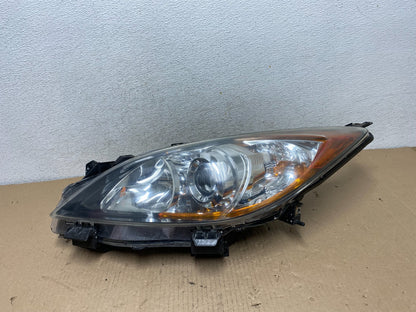 2010 - 2013 Mazda 3 Left Driver LH Halogen Headlight AF3192 DW0