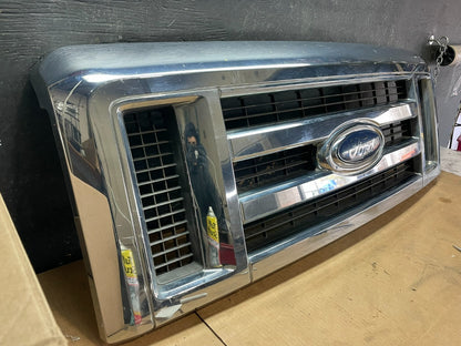 2008 to 2014 Ford Econoline E150 E250 Front Upper Chrome Grill Grille aa9104 DG2