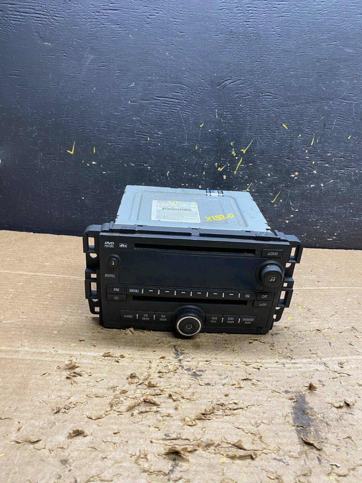 2007 to 2014 Chevrolet GMC Cadillac Radio Navigation Screen Display X1520 DG0