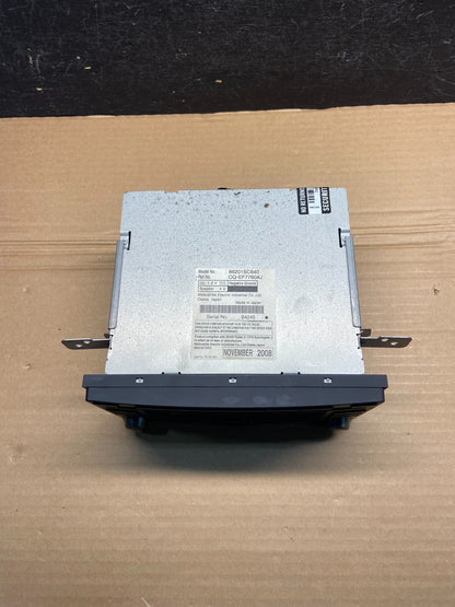 2009 to 2013 Subaru Forester Radio CD Player AUX AM/FM AE4562 DG3