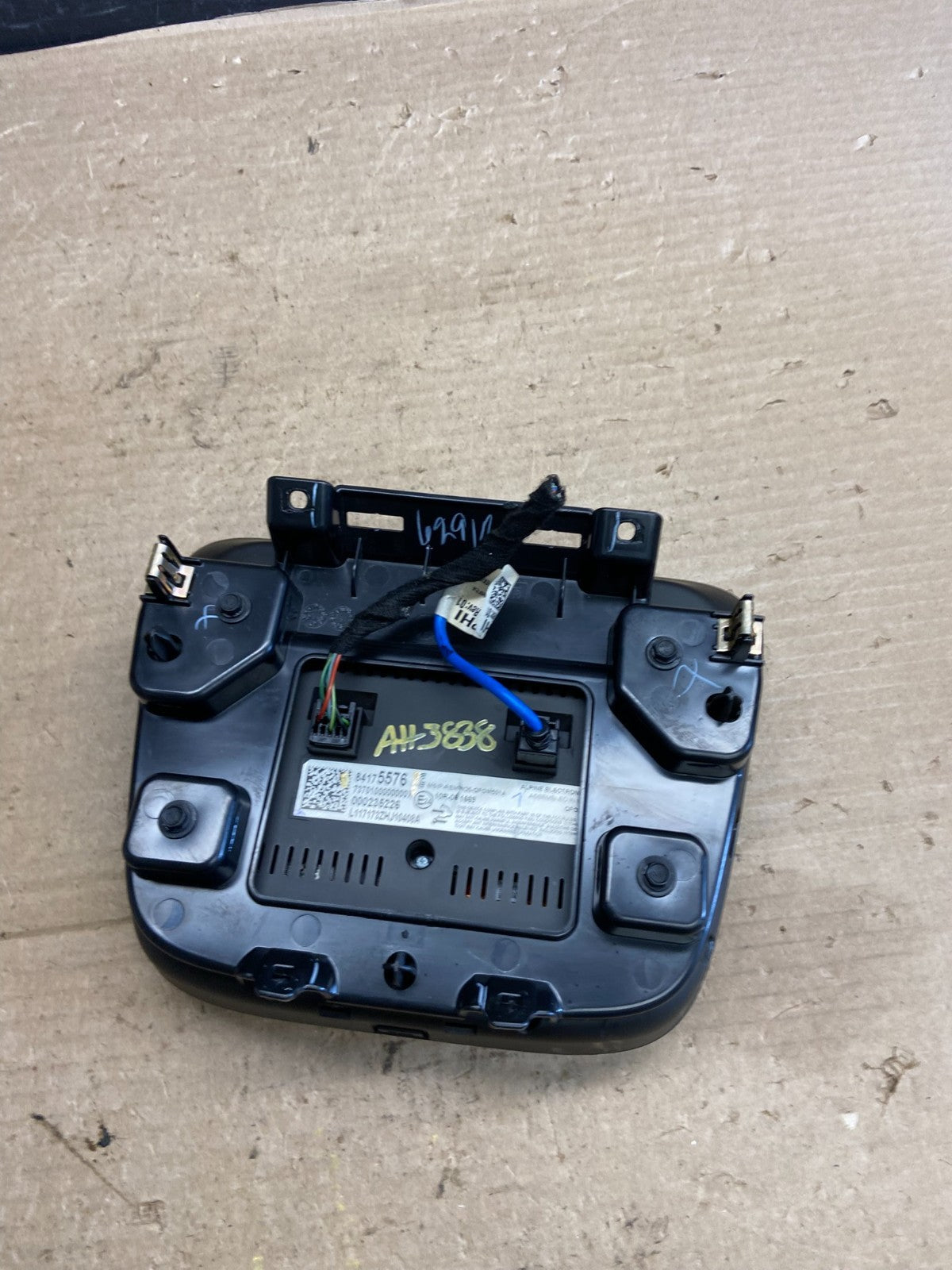 2018 Chevrolet Malibu Display Dash Screen Radio Information AH3838 DG5