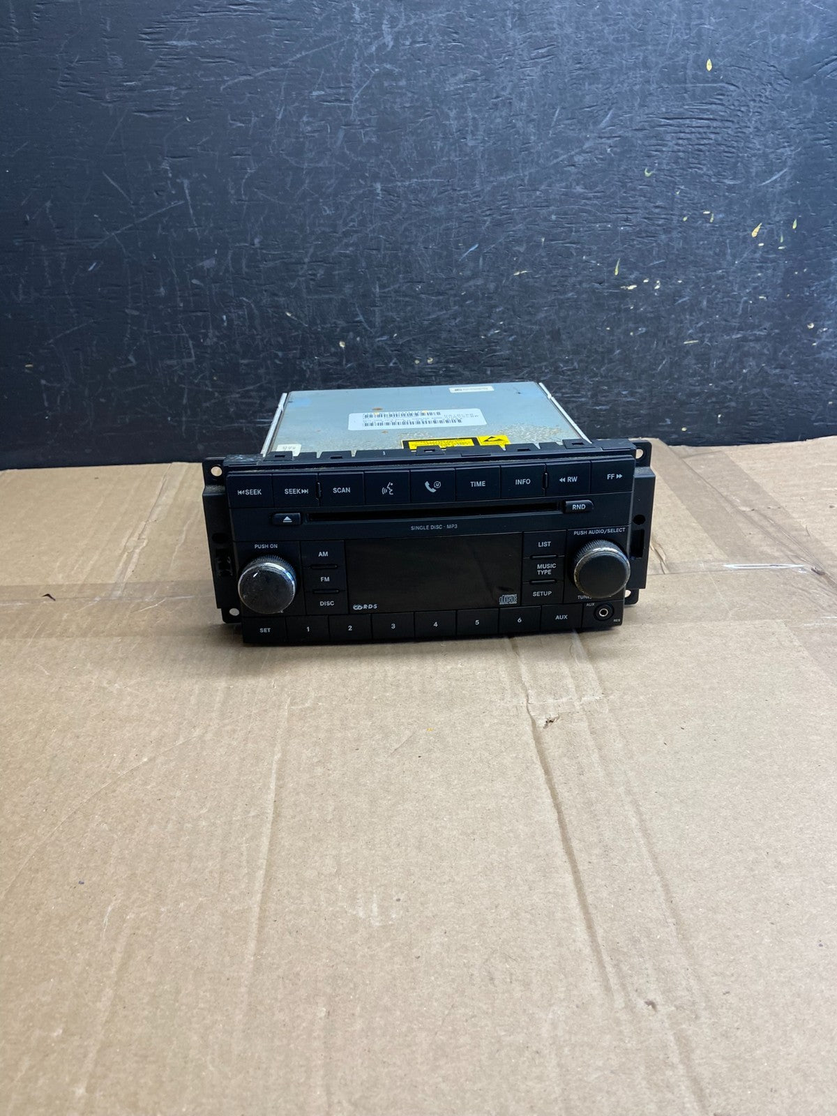 2007-2012 Chrysler Dodge Jeep Ram Radio CD MP3 AUX Receiver AF2738 DG0