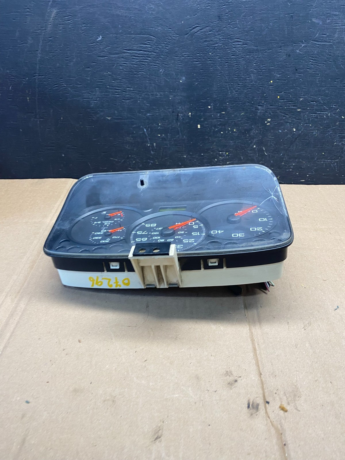 2007 Ford F450 4 Gauge Instrument Dash Cluster International 3587350C96 O7296 PS4