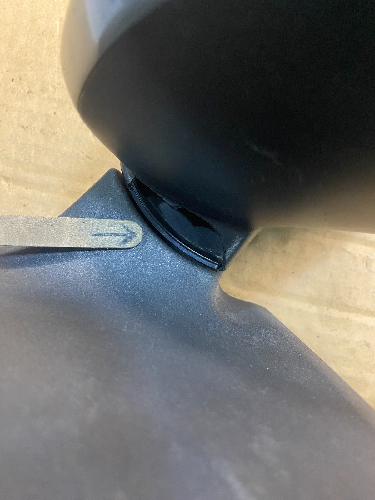 2010-2012 Mazda Cx-9 Right Passenger Turn Signal View Door Mirror AB7087 MS8