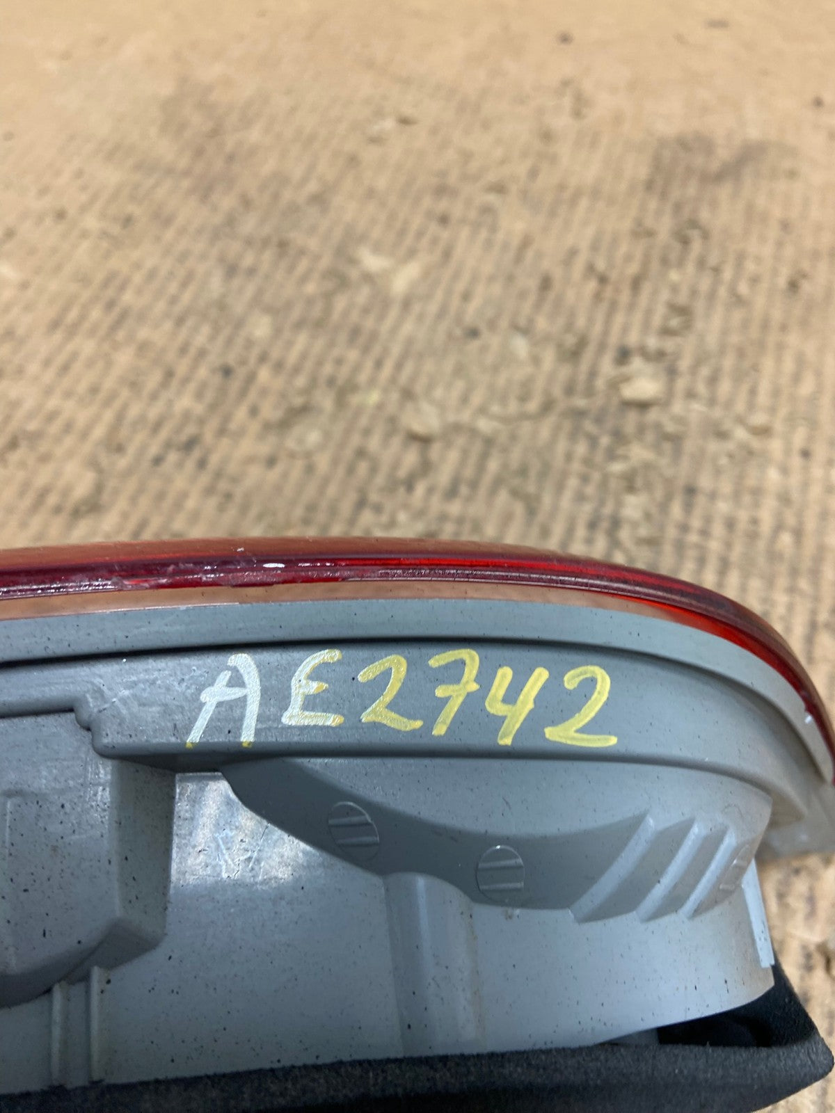 2007 2008 2009 Toyota Camry Left Driver Tail Light Trunk Lid Inner AE2742 LK6