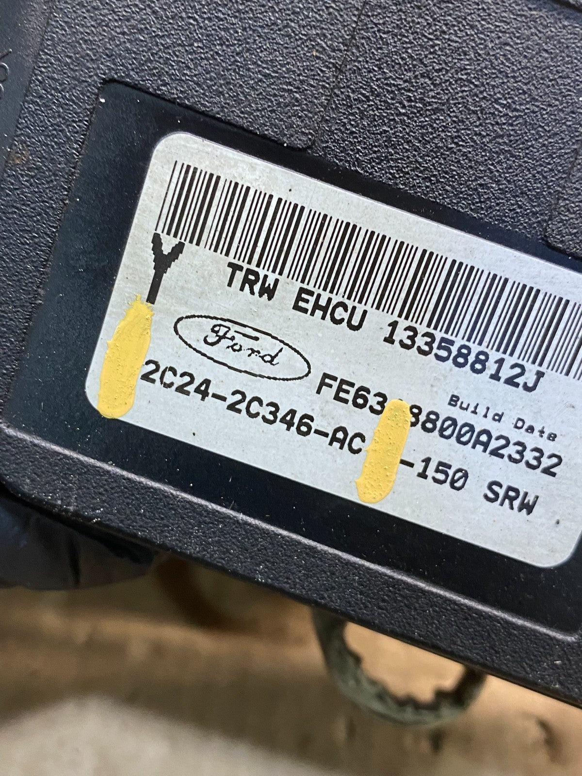 2003 2007 Ford E250 E350 Anti-Lock ABS Antilock Brake Pump ah4652 DG6