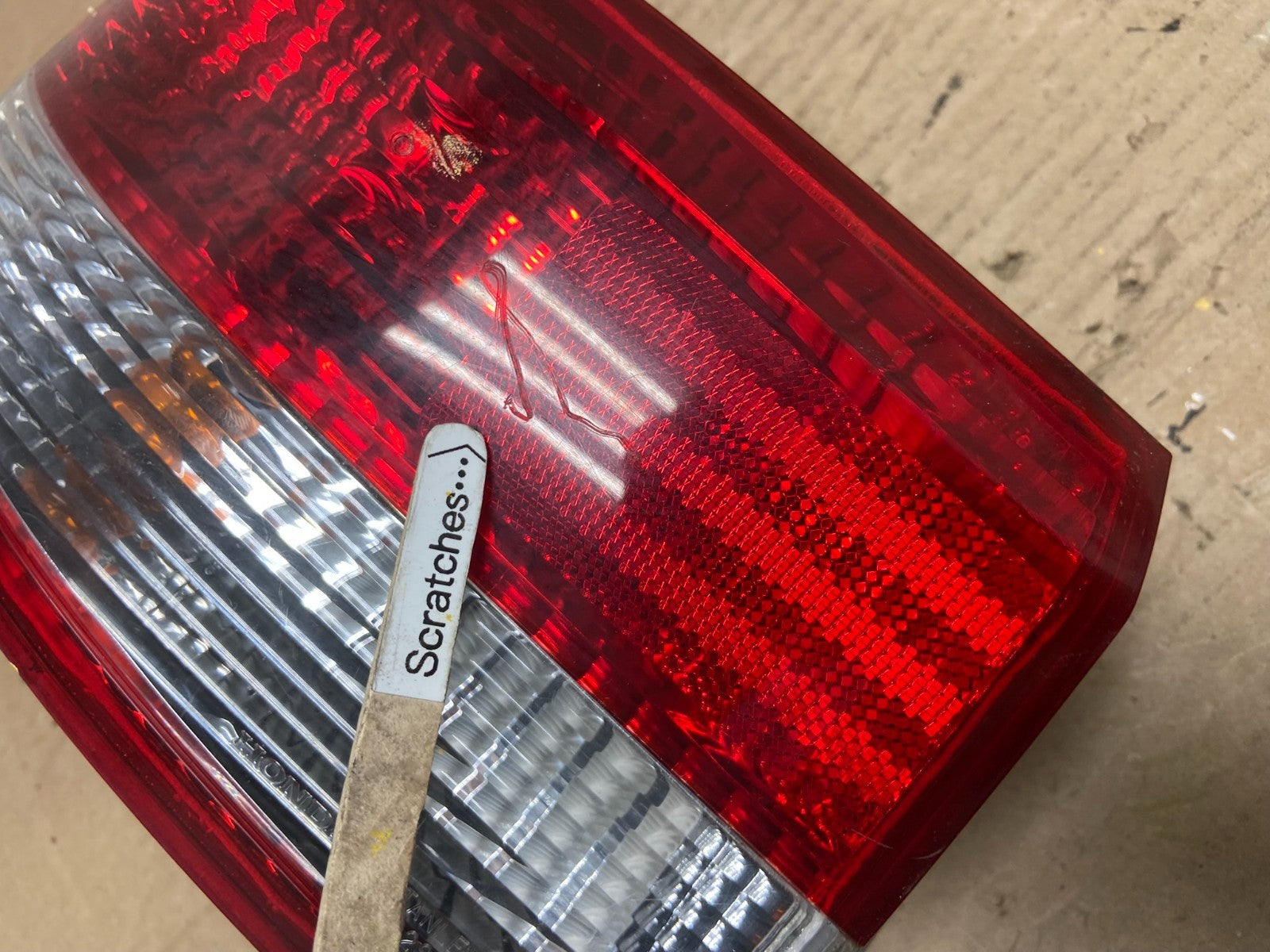 2003 to 2004 Honda Accord Sedan Left Driver Lh Side Tail light AA93331 LK3
