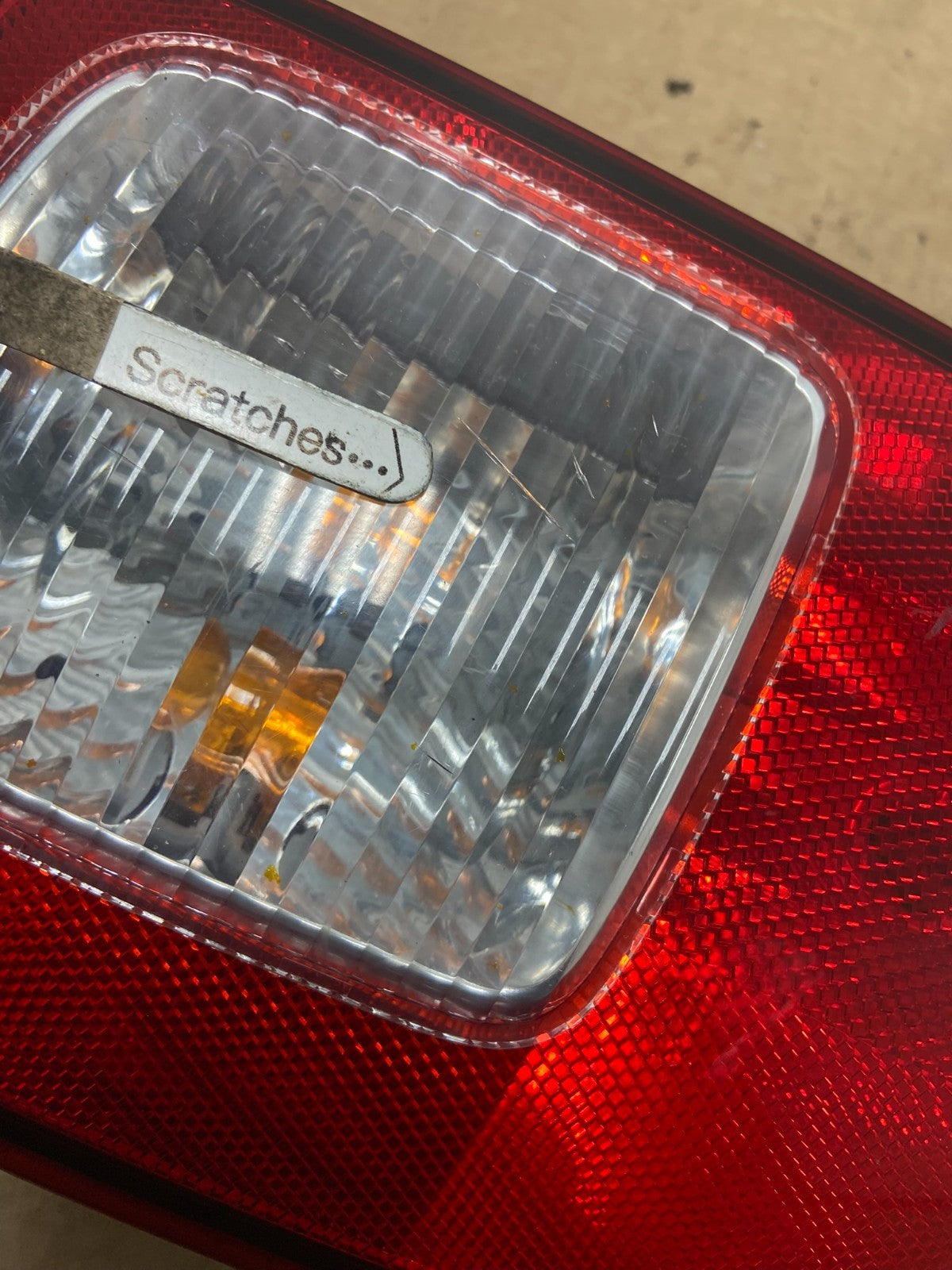 2001 to 2002 Nissan Quest Left Driver Side Tail Light AF9793 PS3