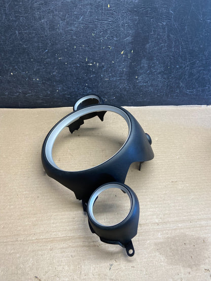 2007 to 2013 Mini Cooper Speedometer Cluster Gauge Bezel Trim P1864 DG1