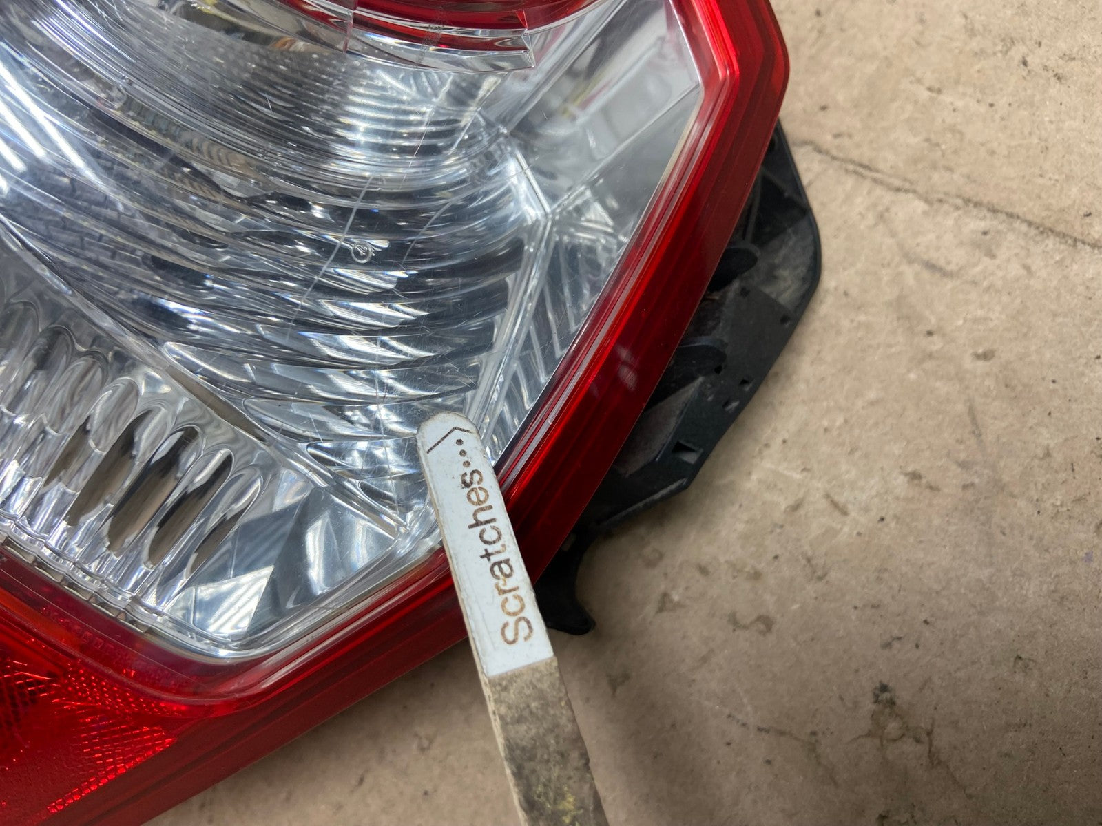 2009 to 2010 Acura Tsx Sedan Left Driver Lh Side Tail Light AG5524 LK3