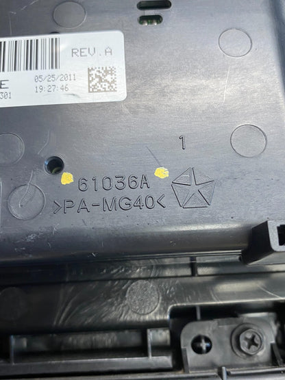2008 to 2012 Jeep Liberty Dash Climate Temperature Control Radio Bezel AG0114 DG5