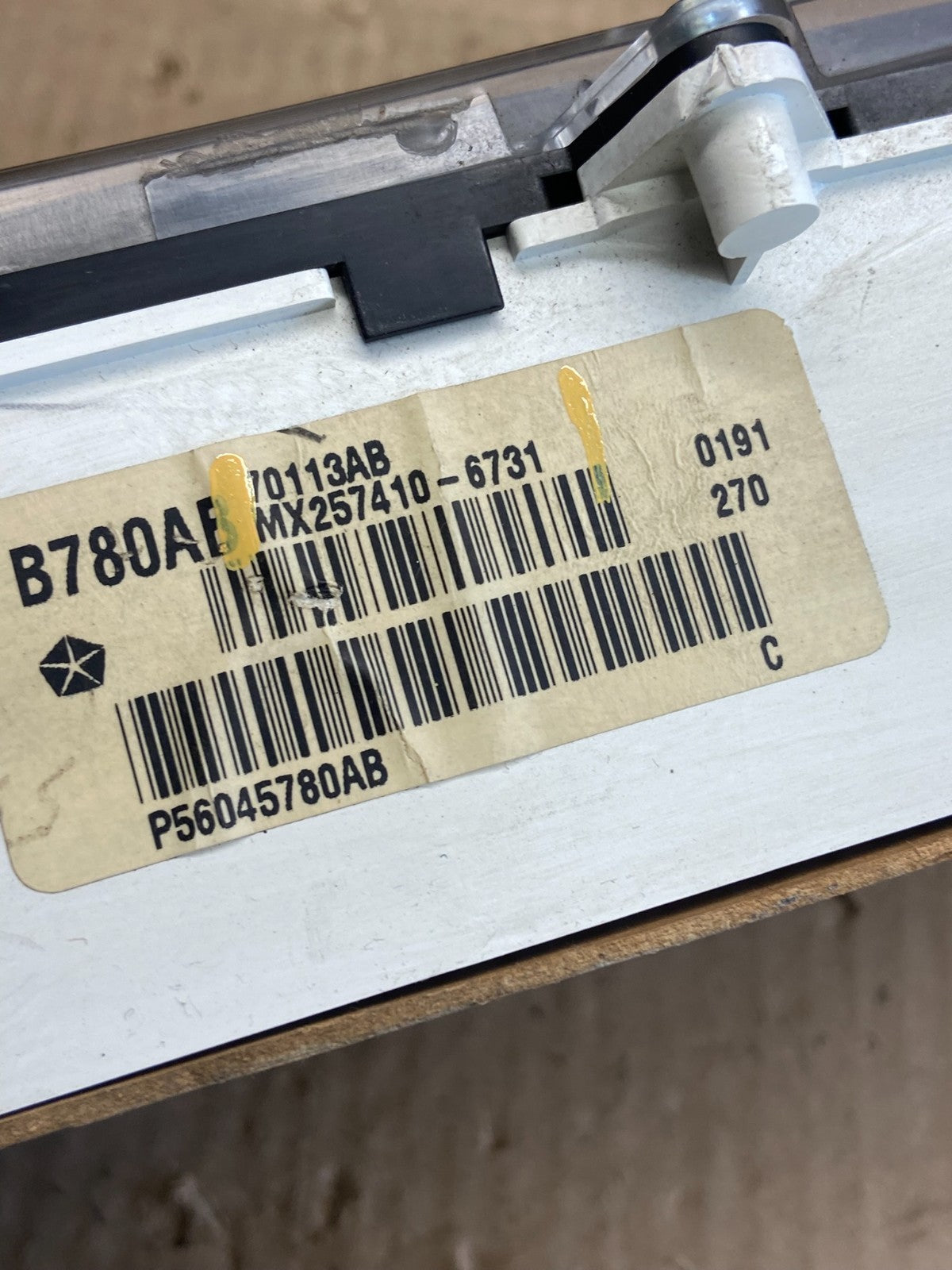 2000-2001 Dodge Ram 1500 Instrument Speedometer Gauge Cluster ab9732 DG7