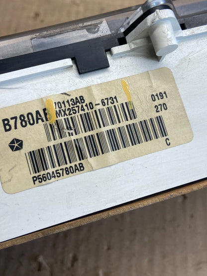 2000-2001 Dodge Ram 1500 Instrument Speedometer Gauge Cluster ab9732 DG7