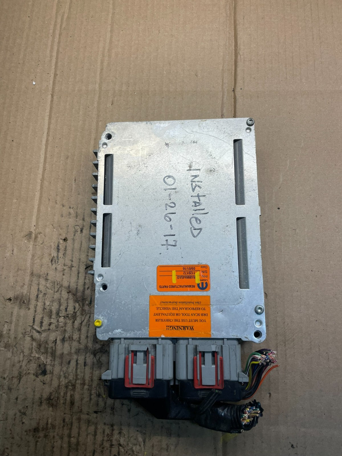 2003 Chrysler Stratus Engine Control ECU ECM EBX Module OEM X1043 DG2