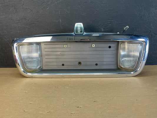 2003 to 2011 Lincoln Town Car Rear License Plate Trim Panel AE8719 DG0