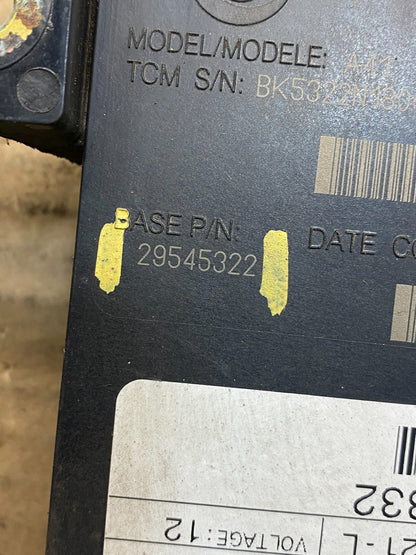 Allison Transmission Control Module 29545322 AE0145 DG2