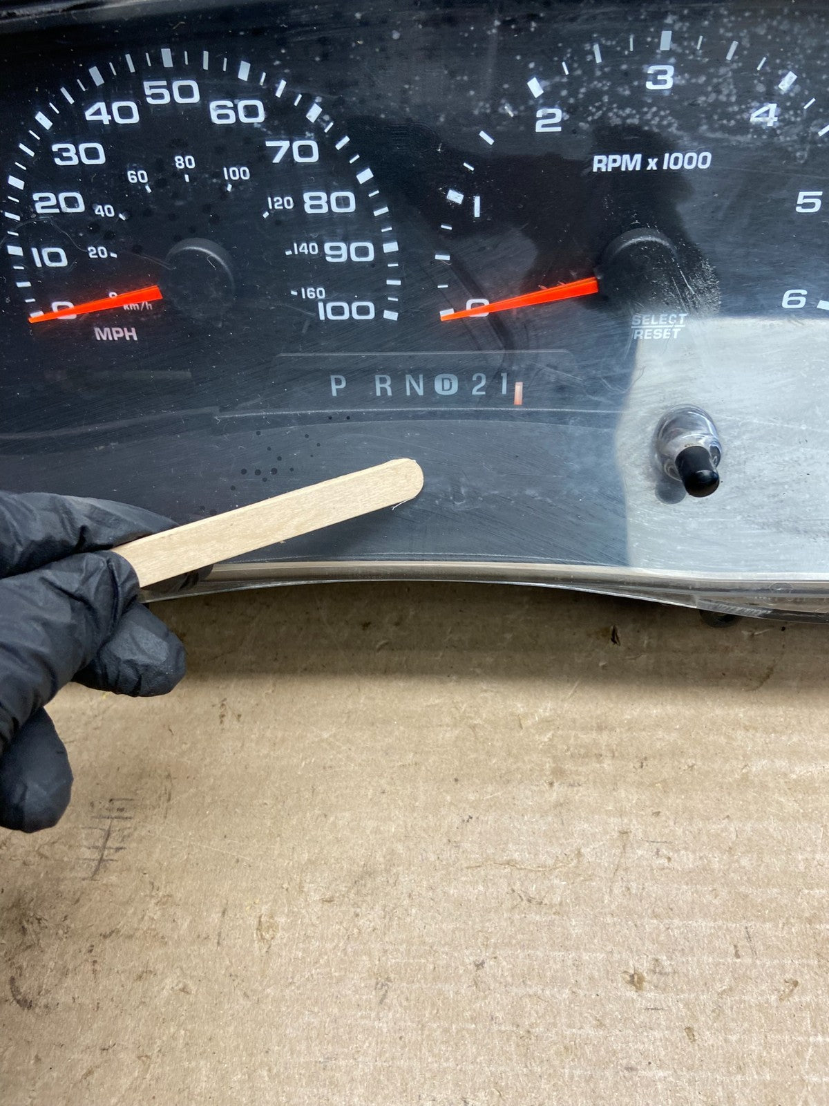 2000 2001 2002 Ford Expedition Speedometer Instrument Gauge Cluster ah3758DG2