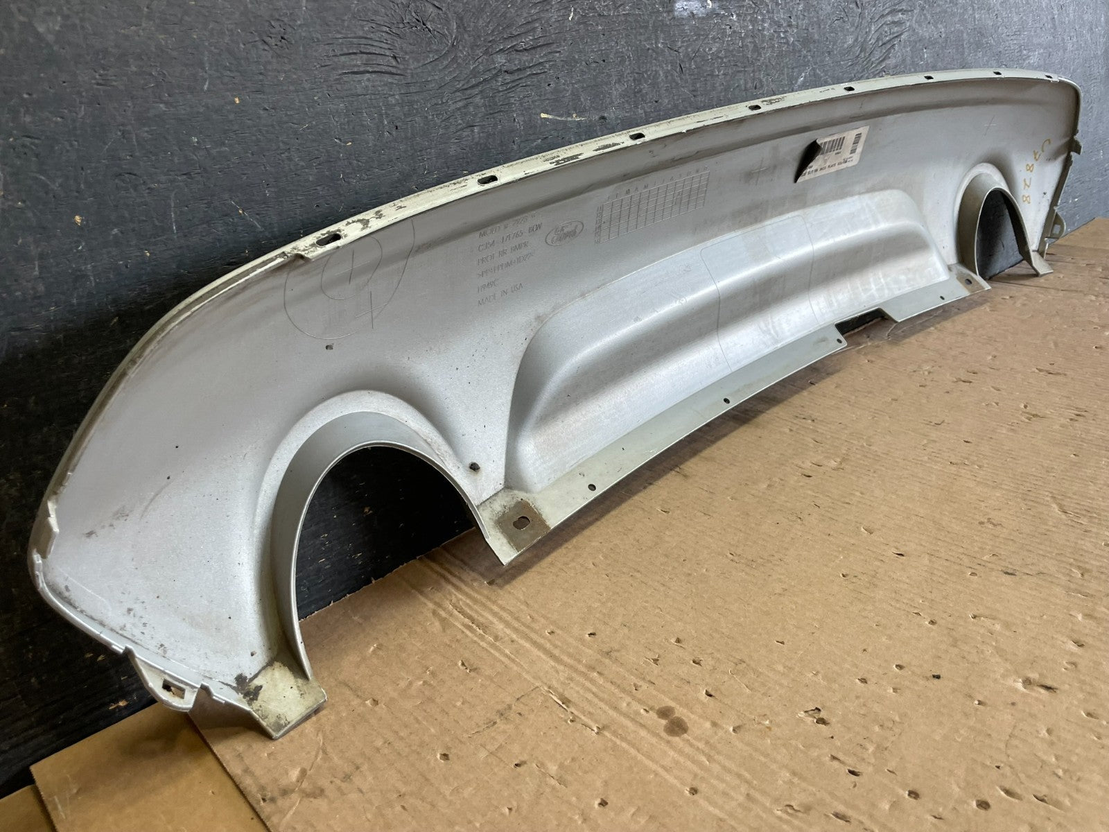 2013 to 2016 Ford Escape Rear Lower Bumper Valance Spoiler OEM AA2221 DG10