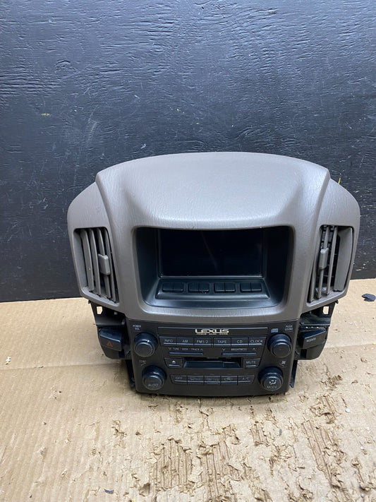 1999 2003 Lexus RX300 Radio Navigation Info Display Climate Control OEM V7676 DG0