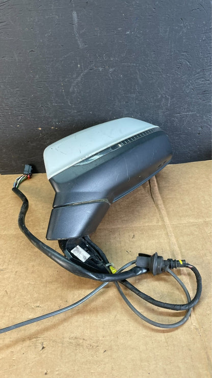 2017 to 2019 Audi Q7 Left Driver Lh Side View Door Mirror AE0904 DG1