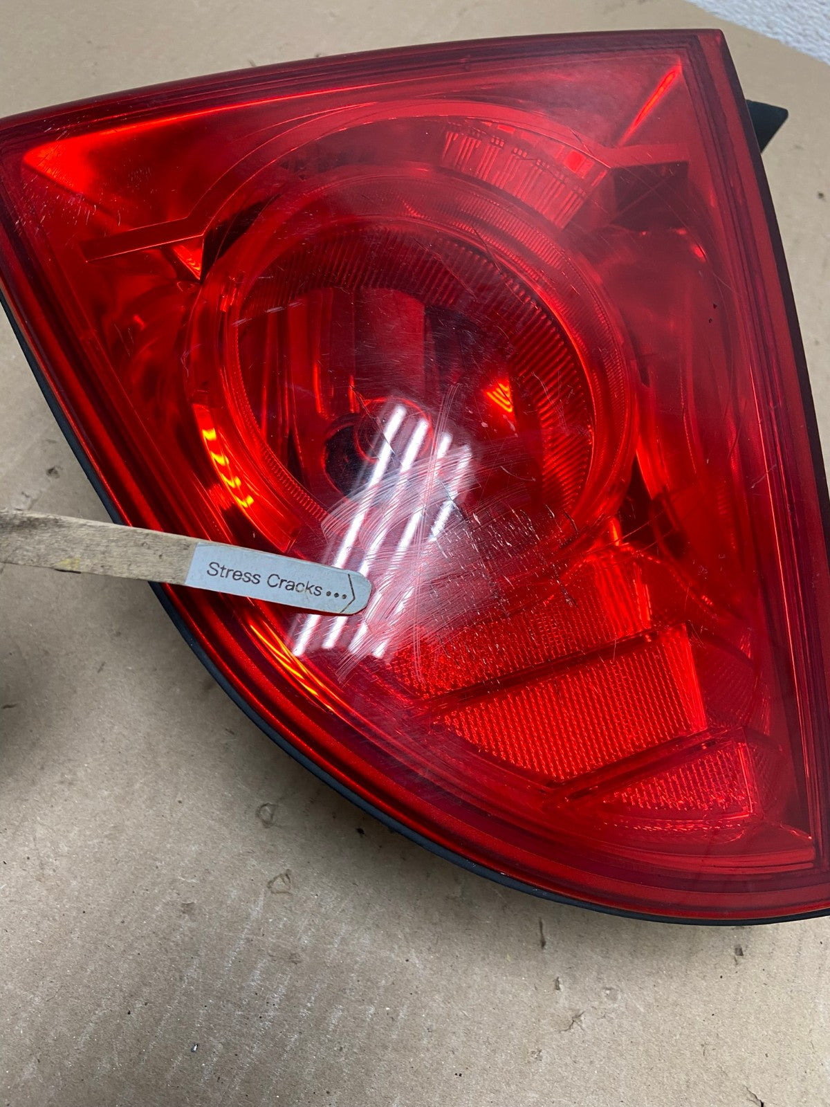 2008 2012 Chevrolet Malibu Right Passenger RH Side Tail Light AG6927 LK4
