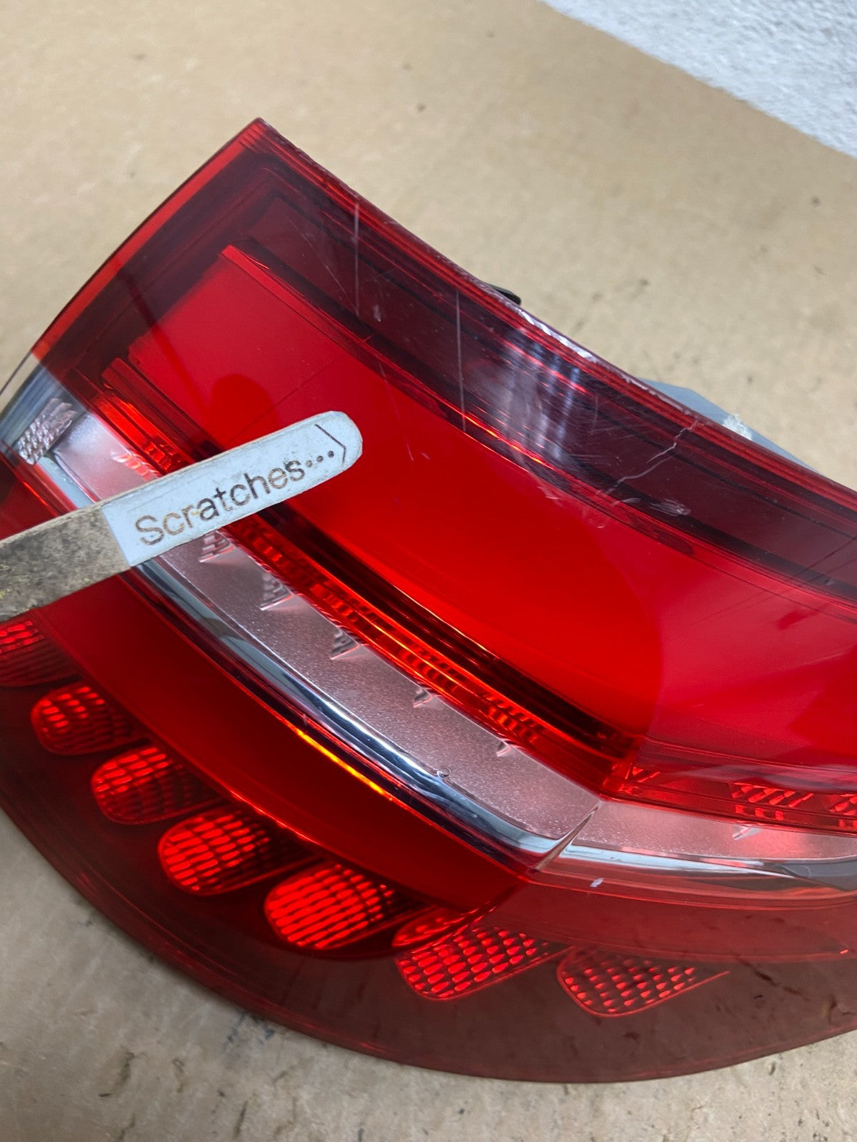 2016 to 2019 Mercedes Glc-Class Right Passenger Side Tail Light AF9849 PS3
