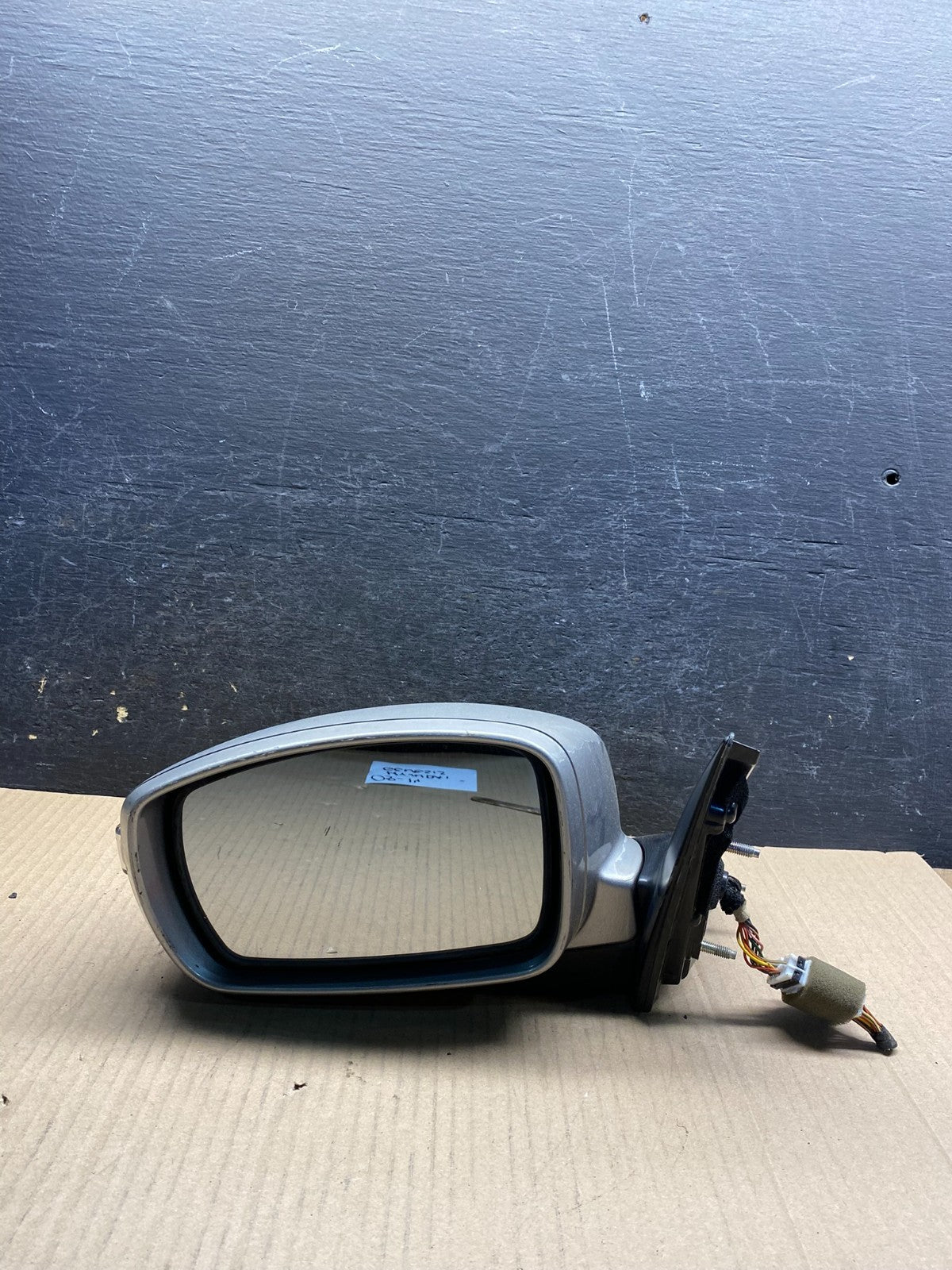 2009 to 2014 Hyundai Genesis Sedan Left Driver Turn Signal Door Mirror AI0324 DG7