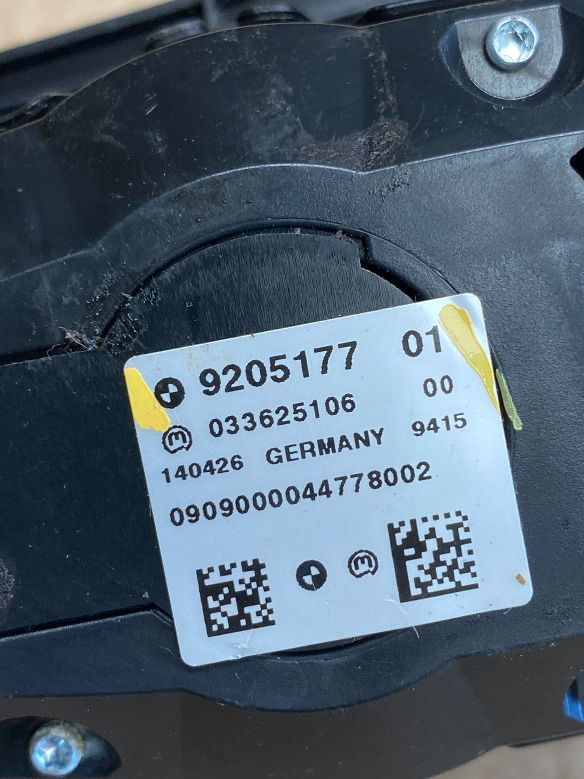 2009-2015 BMW X5 E70 X6 E71 iDrive Media Switch CIC Controller 9205177 01 AJ13073