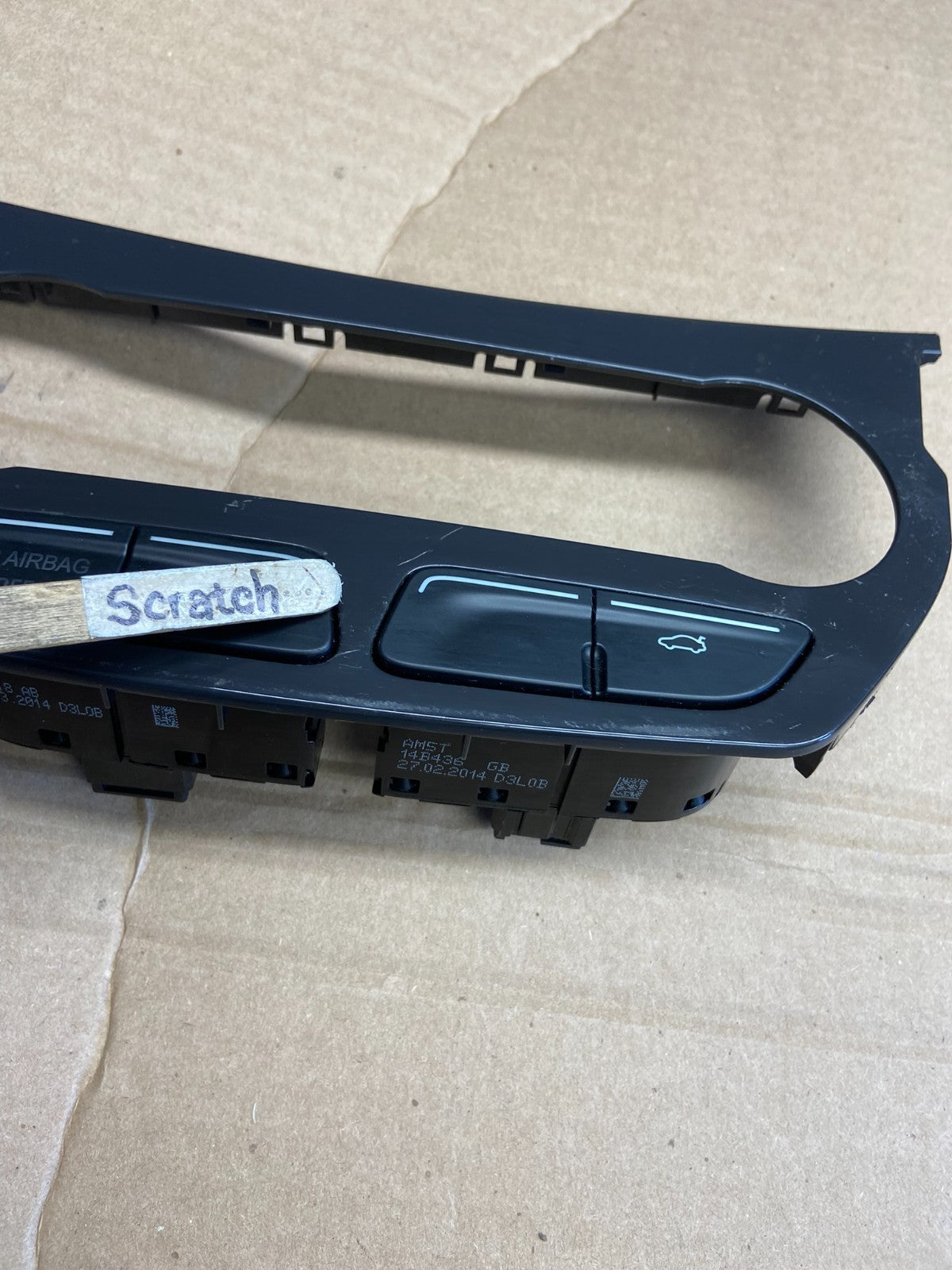 2013 to 2016 Ford Escape Climate Control Trim Panel W/ Switches af1757 DG3